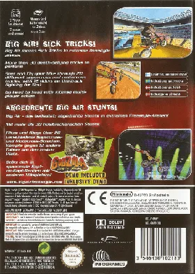 Big Air Freestyle box cover back